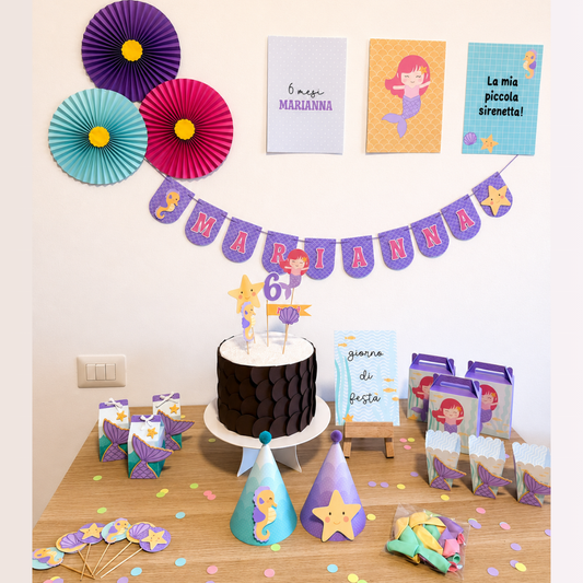 Kit Festa Sirena Premium